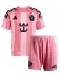 Inter Miami Lionel Messi #10 Kotipaita Lasten 2025-26 Lyhythihainen (+ shortsit)
